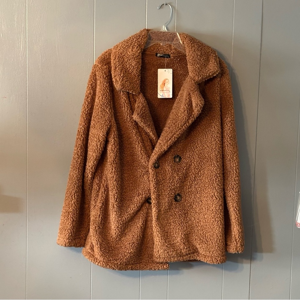 NWT PrettyGarden “teddy bear” jacket